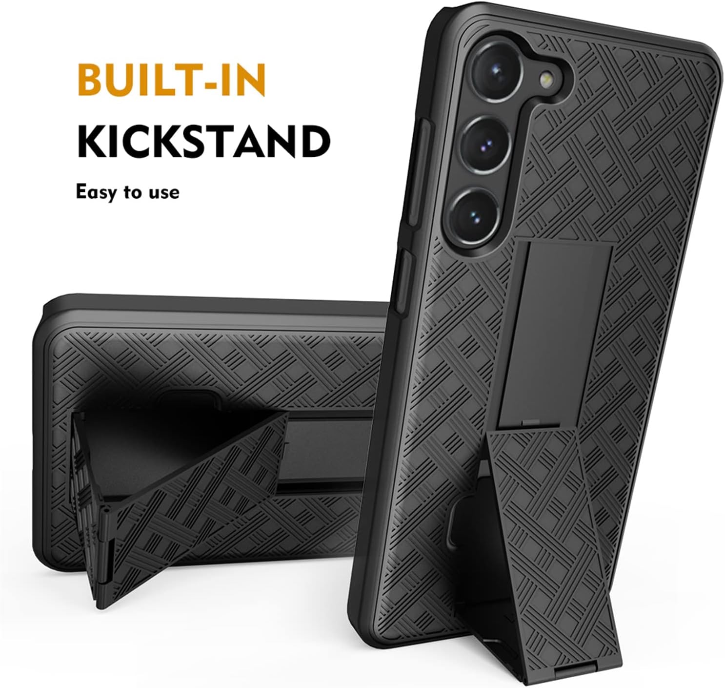 Case Belt Clip ,  Armor Kickstand Cover Swivel Holster  - NWB02 2080-4