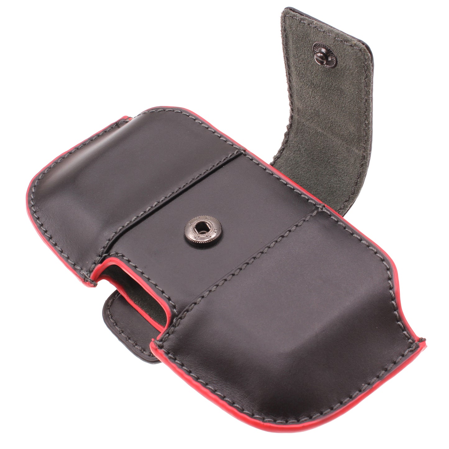 Case Belt Clip ,  Snap Flap  Carry Pouch  Cover Holster Leather  - NWC59 2140-2