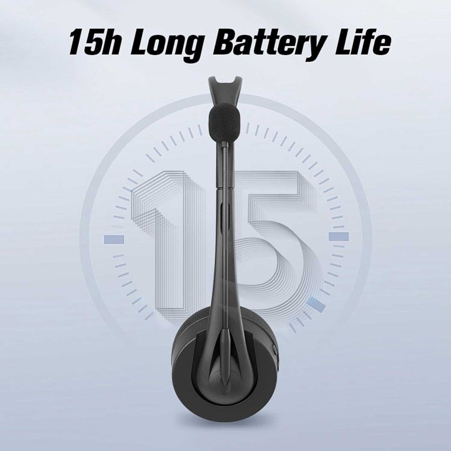 Wireless Headset, Hands-free Earphone Bluetooth Headphone Mic - NWY01 2252-5