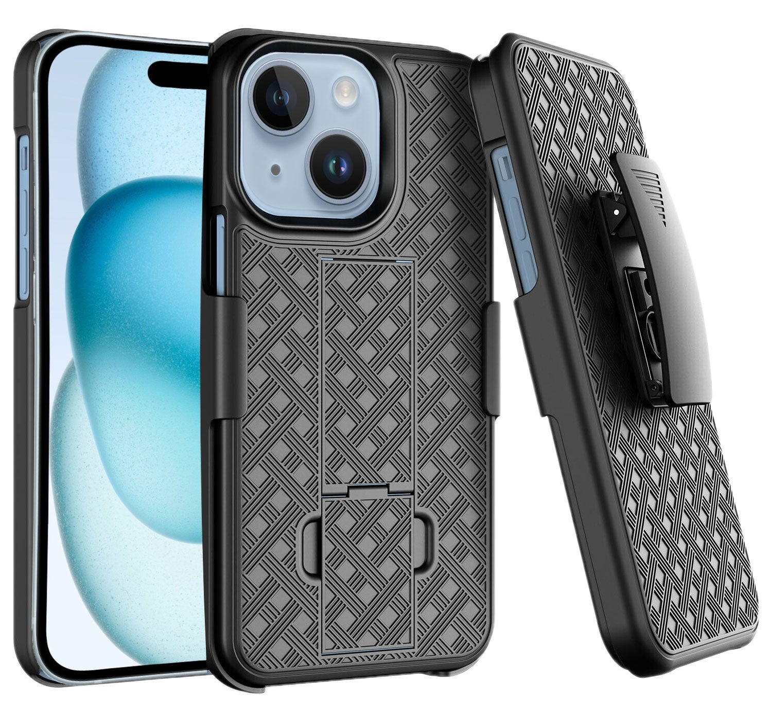 Case Belt Clip ,  Armor Kickstand Cover Swivel Holster  - NWZ74 2004-1