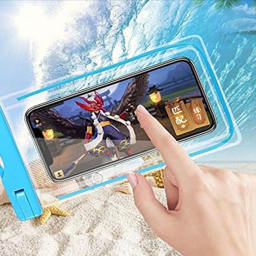 Waterproof Case , Touch Screen Floating Cover For Pool Sea Underwater Bag 2 Pieces - NWE47+A47 1988-5
