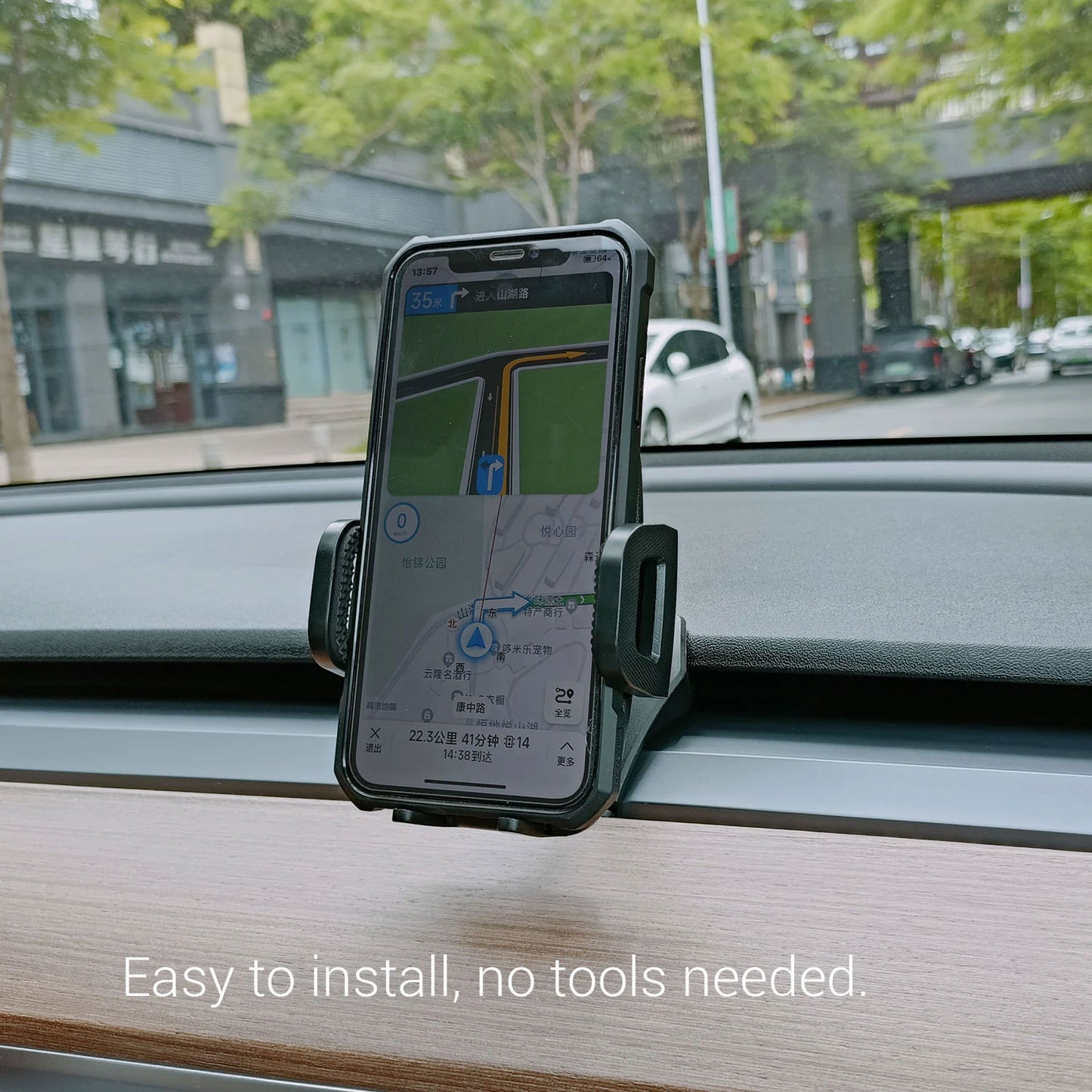 Air Vent Car Mount, Strong Grip Swivel Cradle Phone Holder for Tesla Model 3 and Y Only - NWL29 1990-3