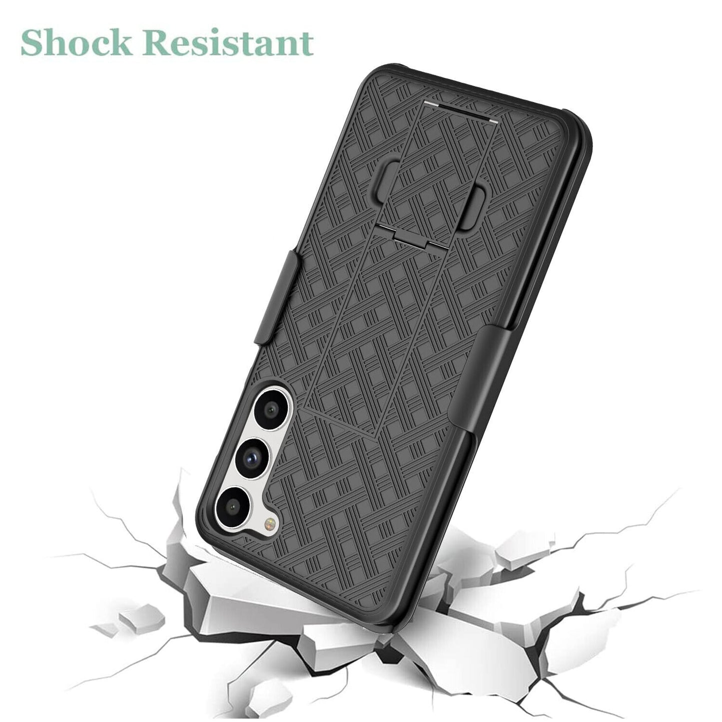 Case Belt Clip, Armor Kickstand Cover Swivel Holster - NWM54 2178-3