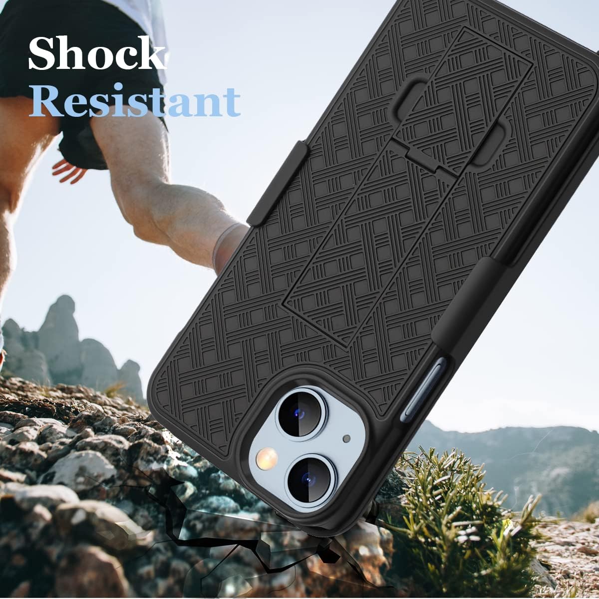 Case Belt Clip ,  Armor Kickstand Cover Swivel Holster  - NWZ74 2004-5