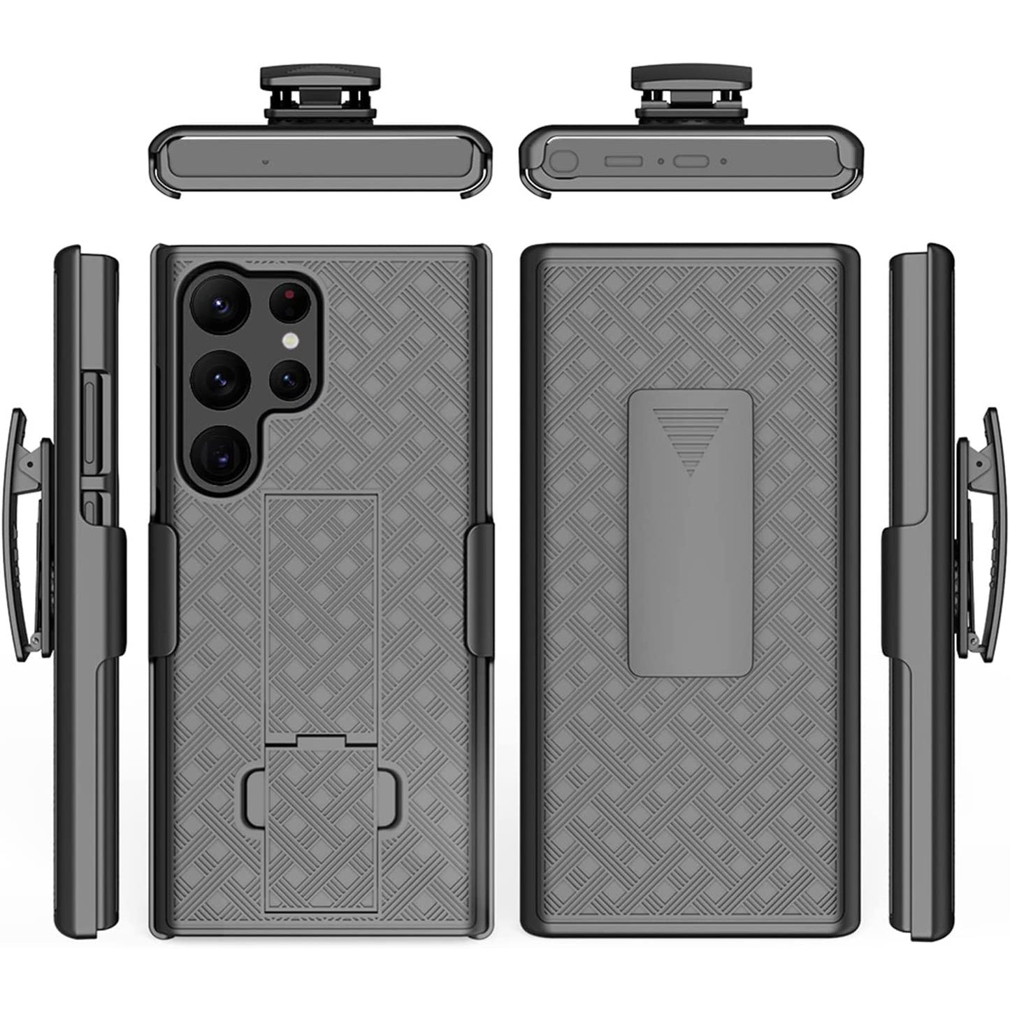 Case Belt Clip, Armor Kickstand Cover Swivel Holster - NWD24 2051-5