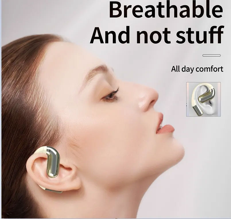 Wireless Ear-hook OWS Earphones , Hands-free Mic Charging Case True Stereo Over the Ear Headphones Bluetooth Earbuds - NWG58 2038-6