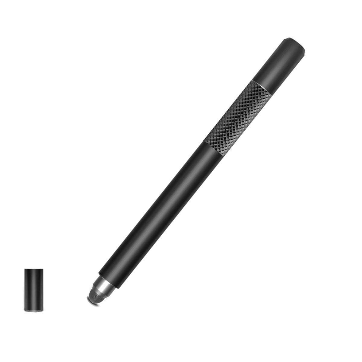 Stylus, Black Color Lightweight Aluminum Fiber Tip Touch Screen Pen - NWP12 2195-2