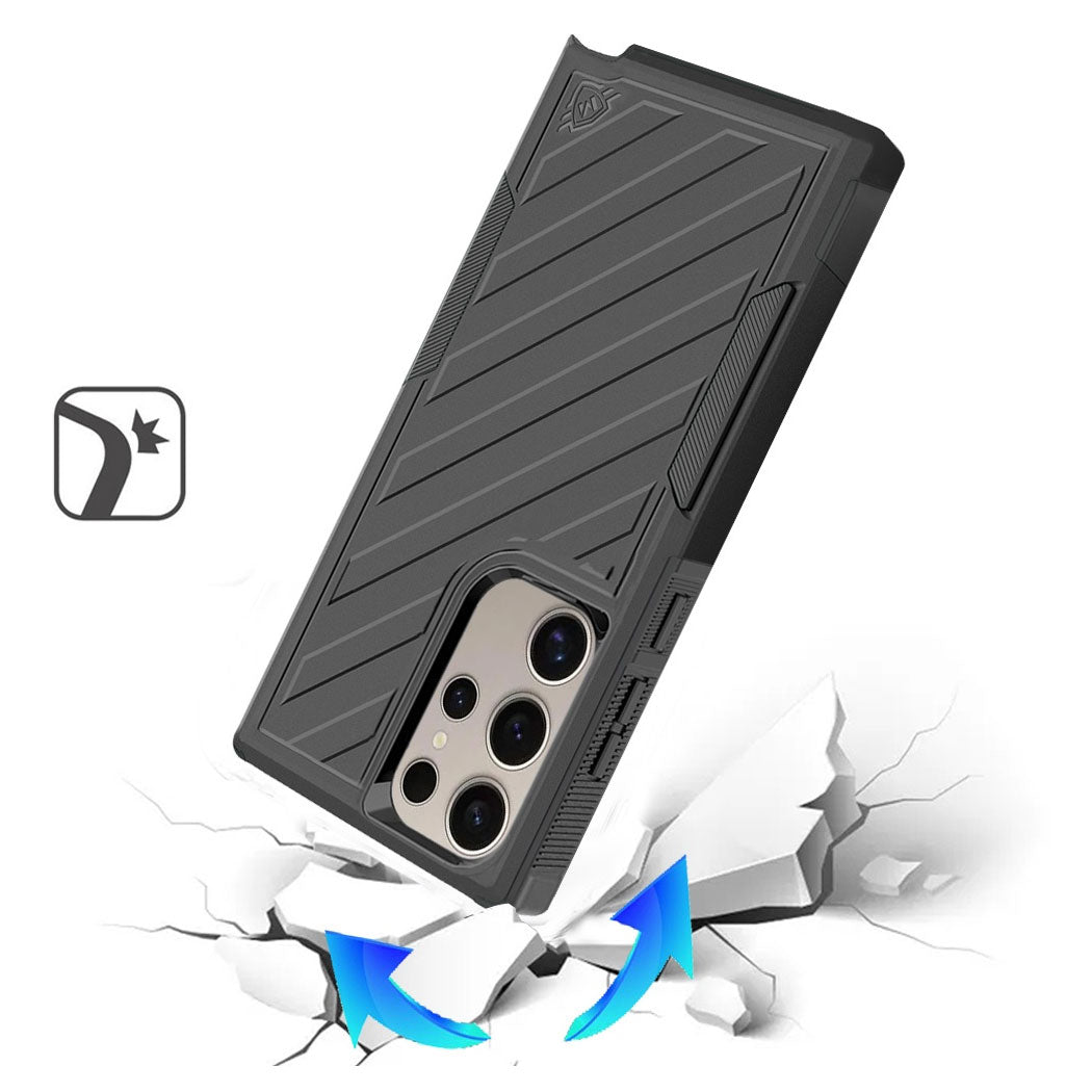 Case with Belt Clip,  Defender Drop-Proof w Kickstand Armor Cover Swivel Holster Combo  - NWD47 2182-5