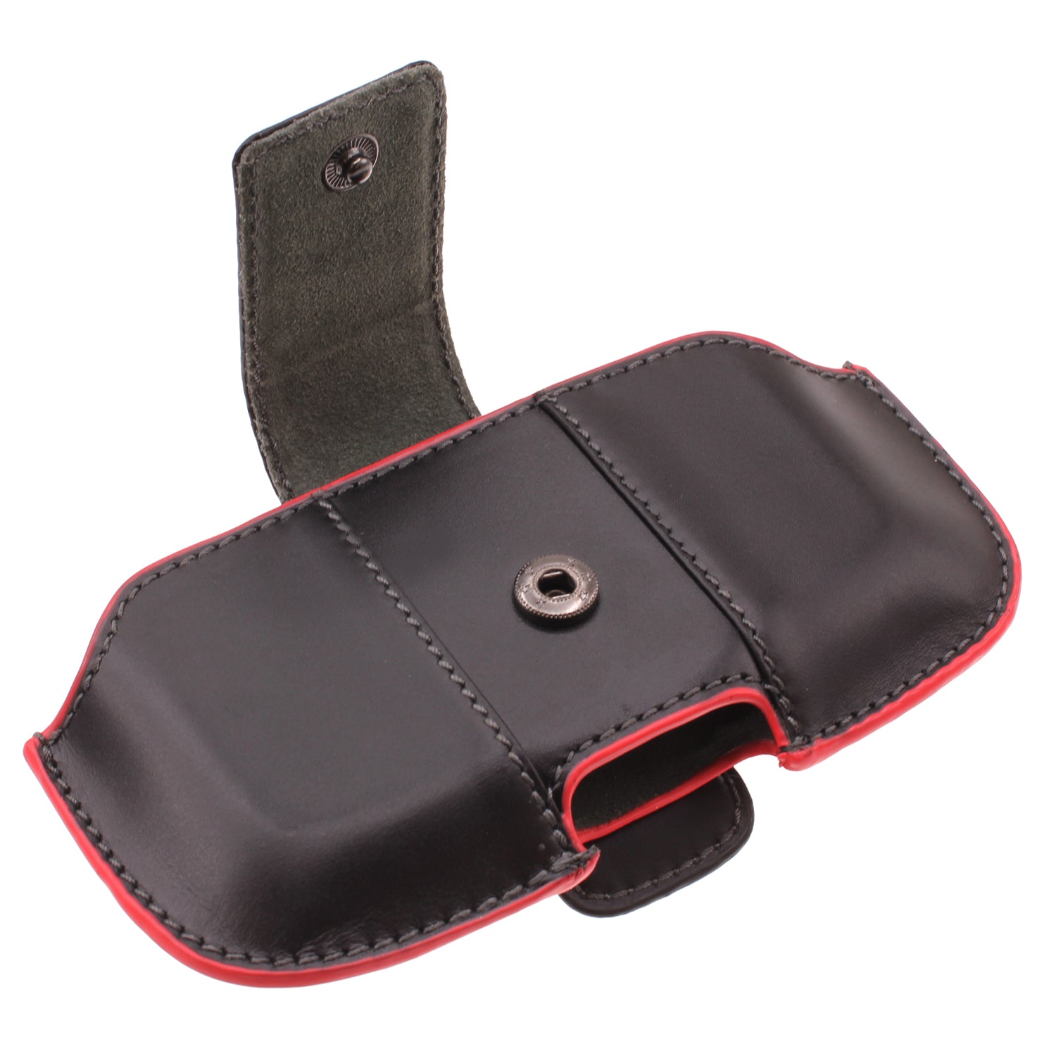 Case Belt Clip ,  Snap Flap  Carry Pouch  Cover Holster Leather  - NWC59 2140-4