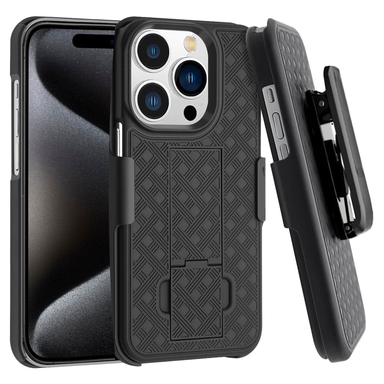 Case Belt Clip, Armor Kickstand Cover Swivel Holster - NWV87 2126-1