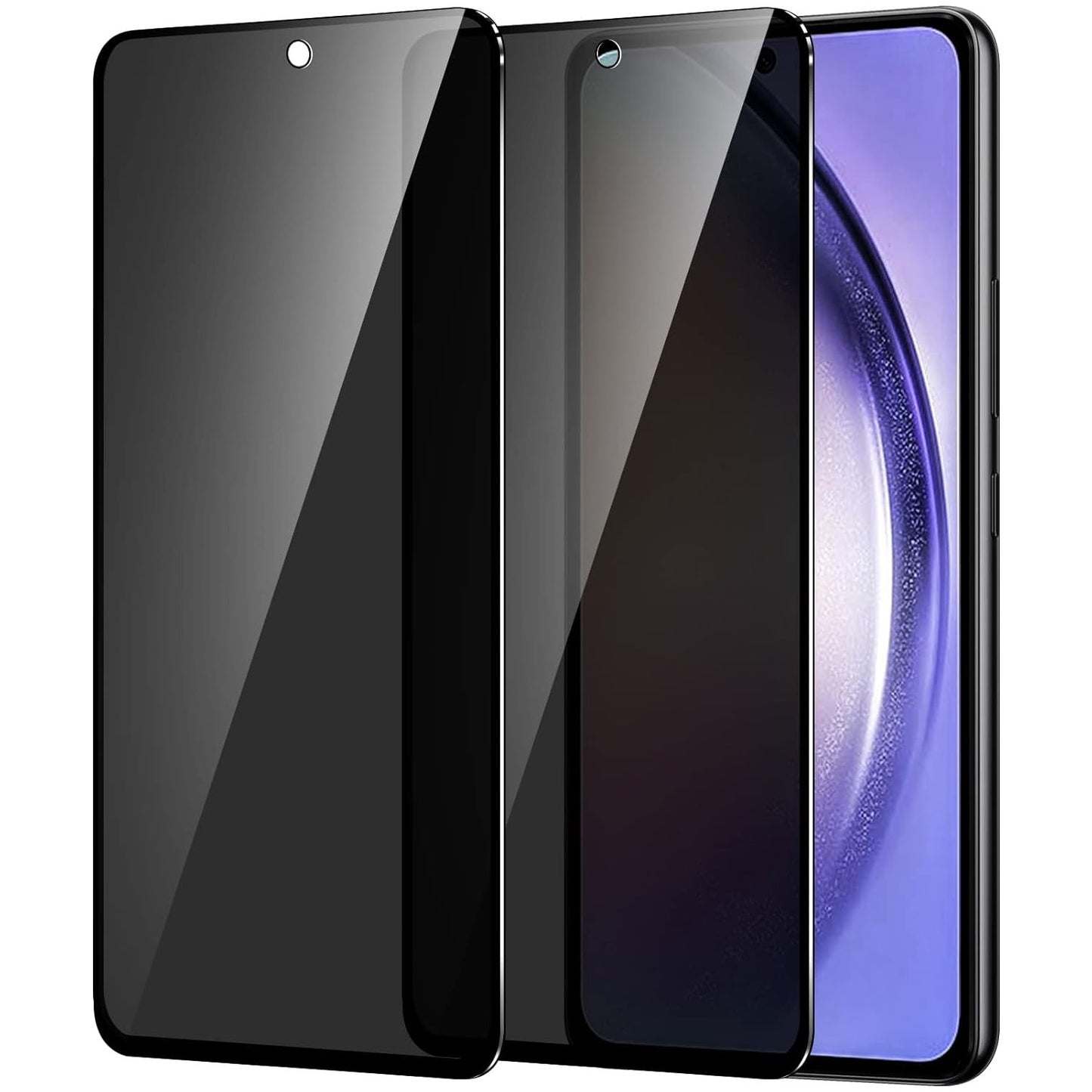 2 Pack Privacy Screen Protector , 3D Edge Anti-Peep 9H Hardness Anti-Spy Tempered Glass - NW2V77 2116-1