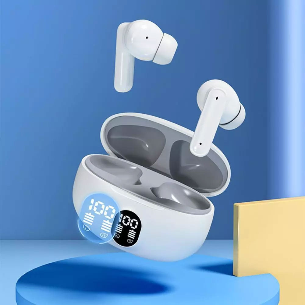 TWS Earphones , Headset True Stereo Headphones Earbuds Wireless - NWV64 2101-3