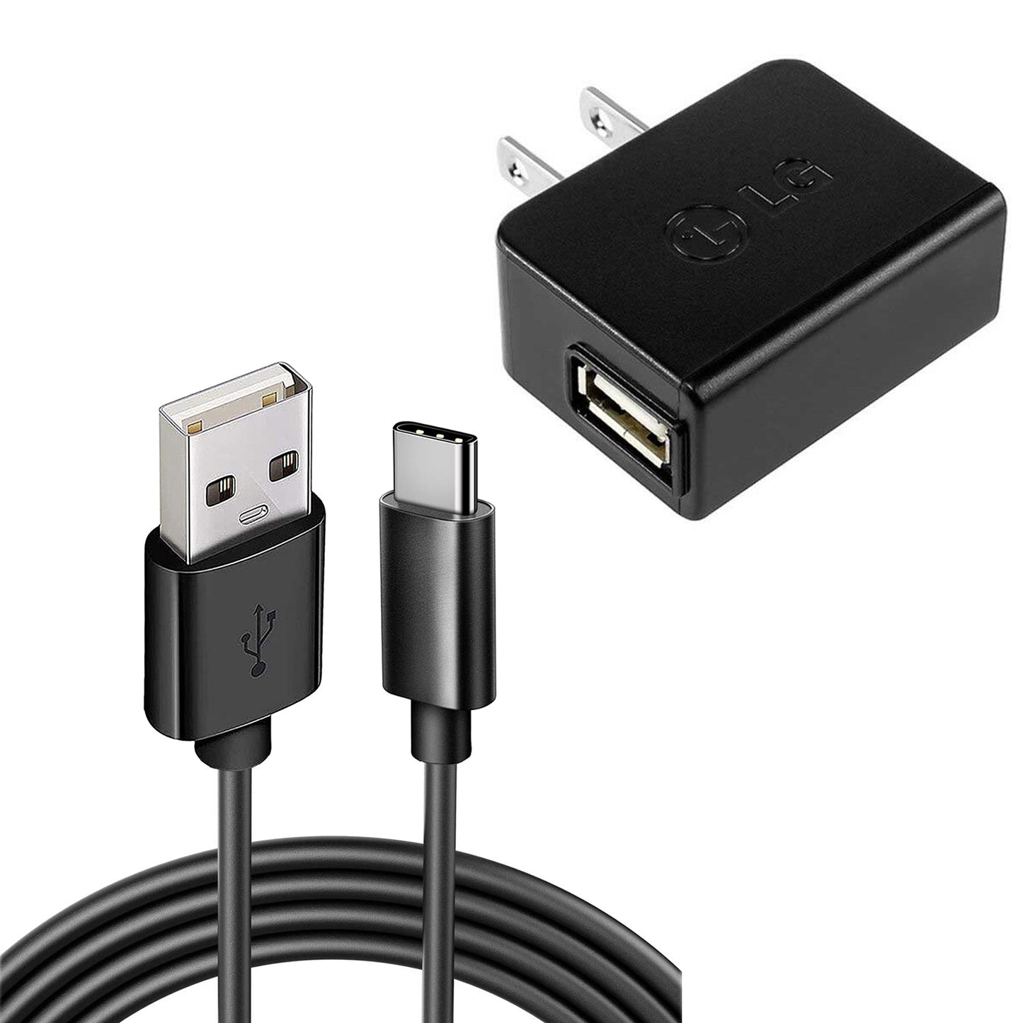 Home Wall Charger , AC Plug Charging Cord USB-C Wire Power Adapter 6ft Long USB-C Cable - NWG47 2059-1
