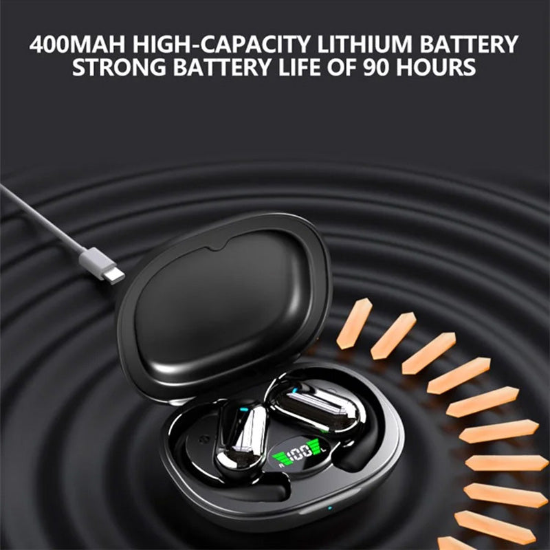 Wireless Ear-hook OWS Earphones , Hands-free Mic Charging Case True Stereo Over the Ear Headphones Bluetooth Earbuds - NWXZ95 2093-2