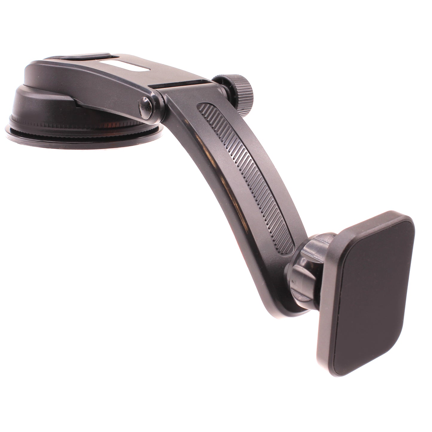 Car Mount, Strong Grip Dock Swivel Magnetic Cradle Dash Phone Holder - NWJ73 2186-1