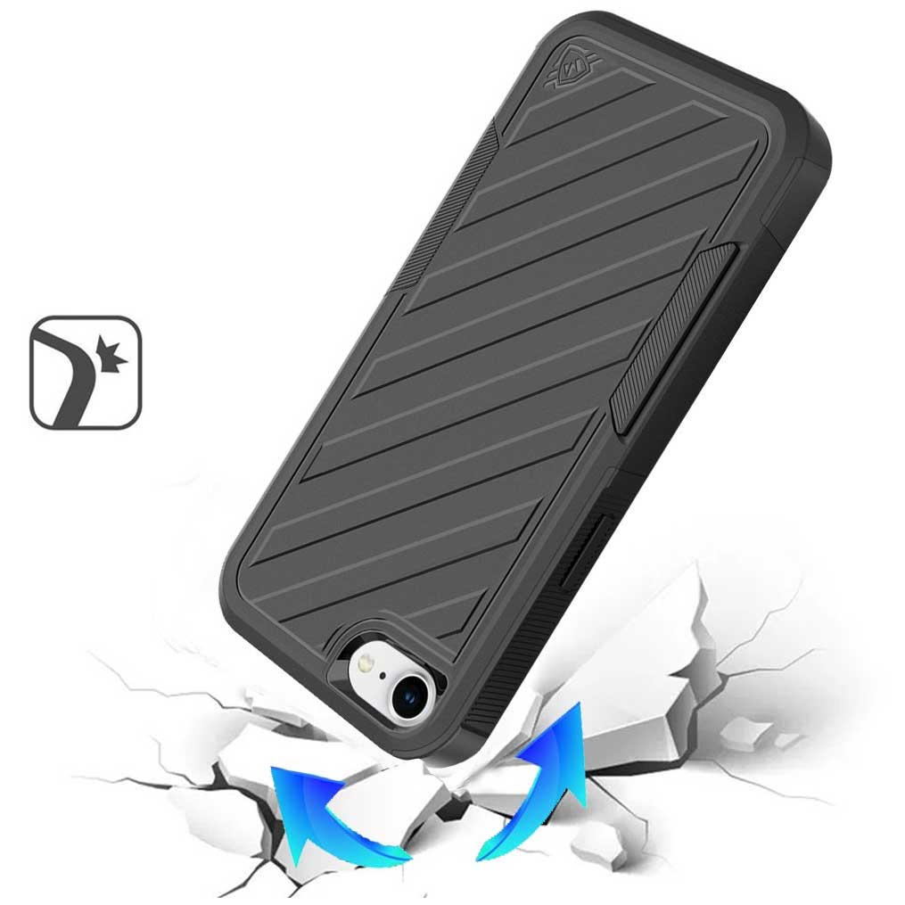 Case with Belt Clip,  Defender Drop-Proof w Kickstand Armor Cover Swivel Holster Combo  - NWE59 2197-5