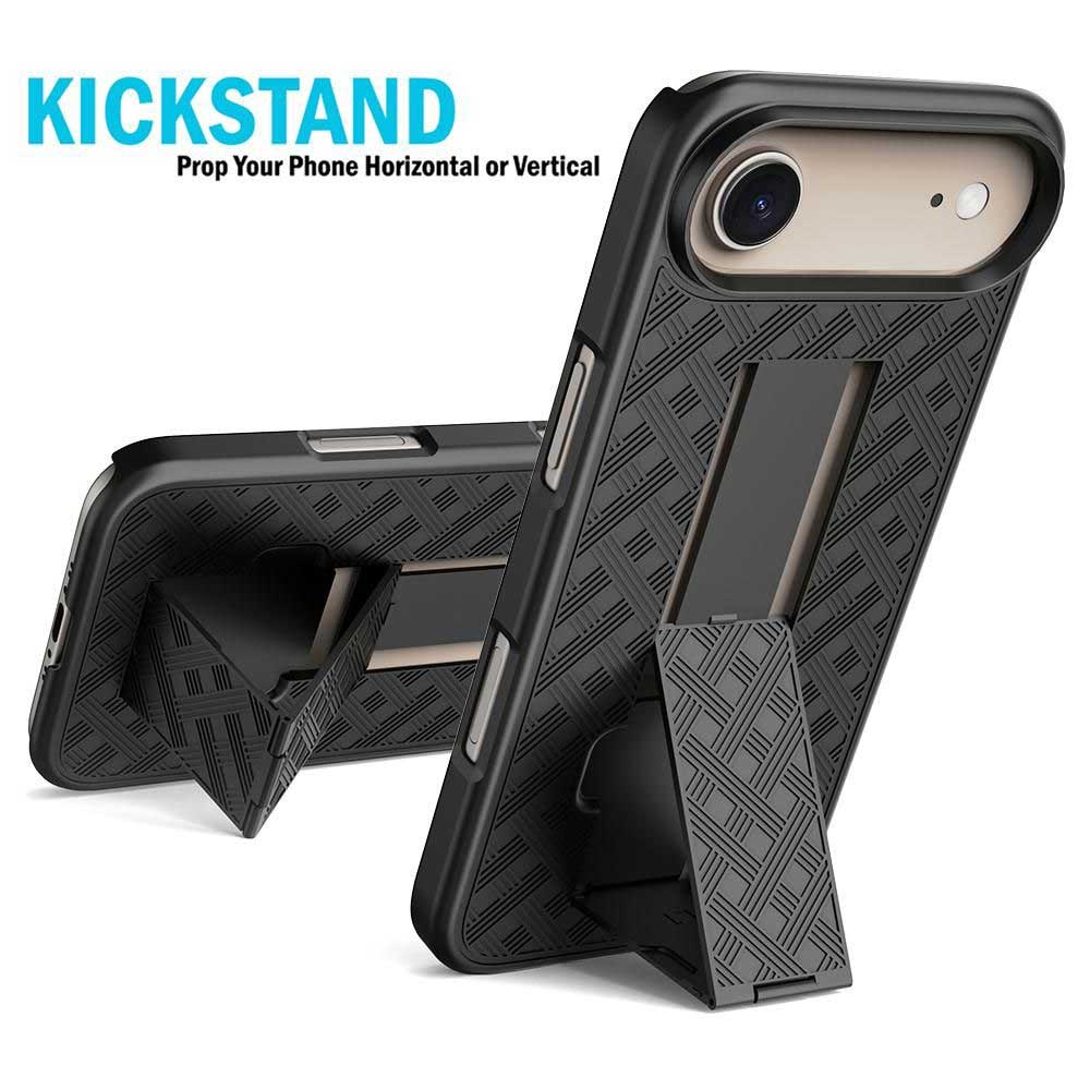 Case Belt Clip,  Armor Kickstand Cover Swivel Holster  - NWC35 2247-3