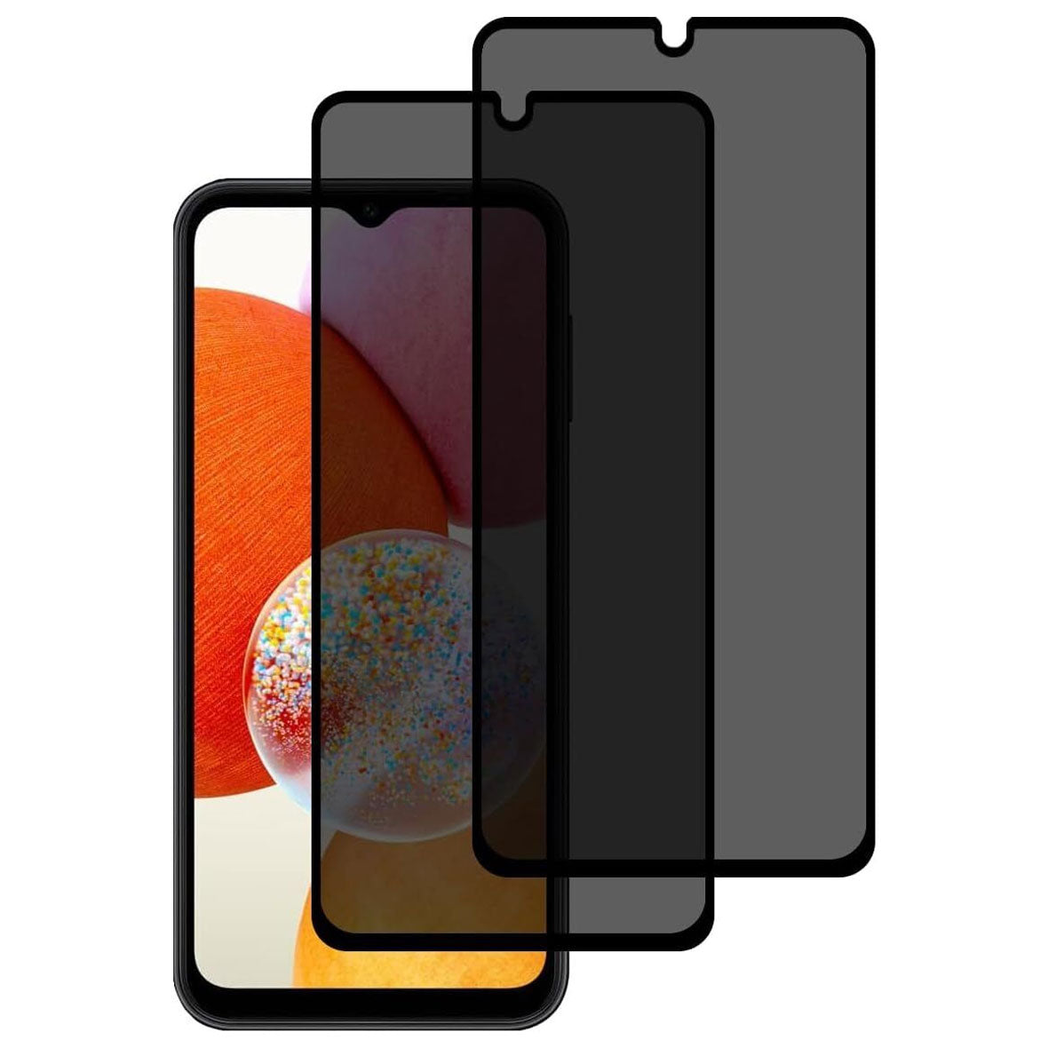 2 Pack Privacy Screen Protector , 3D Edge Anti-Peep 9H Hardness Anti-Spy Tempered Glass - NW2XG81 2042-1