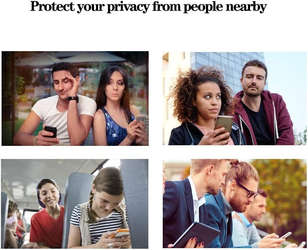 2 Pack Privacy Screen Protector, 3D Edge Anti-Peep 9H Hardness Anti-Spy Tempered Glass - NW2XG90 2043-8
