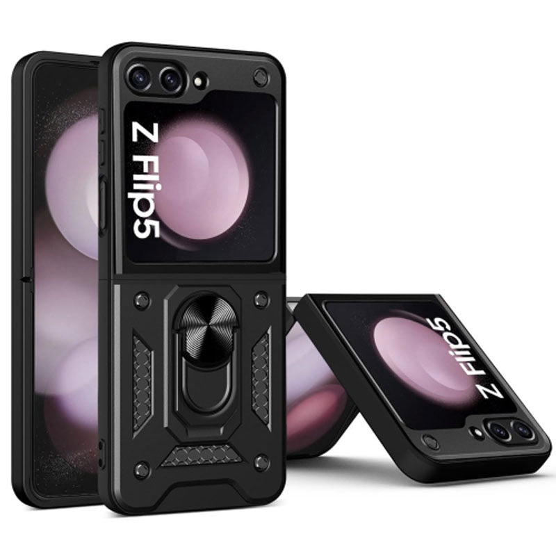 Hybrid Case Cover , Armor Shockproof Kickstand Metal Ring - NWf79 2027-2