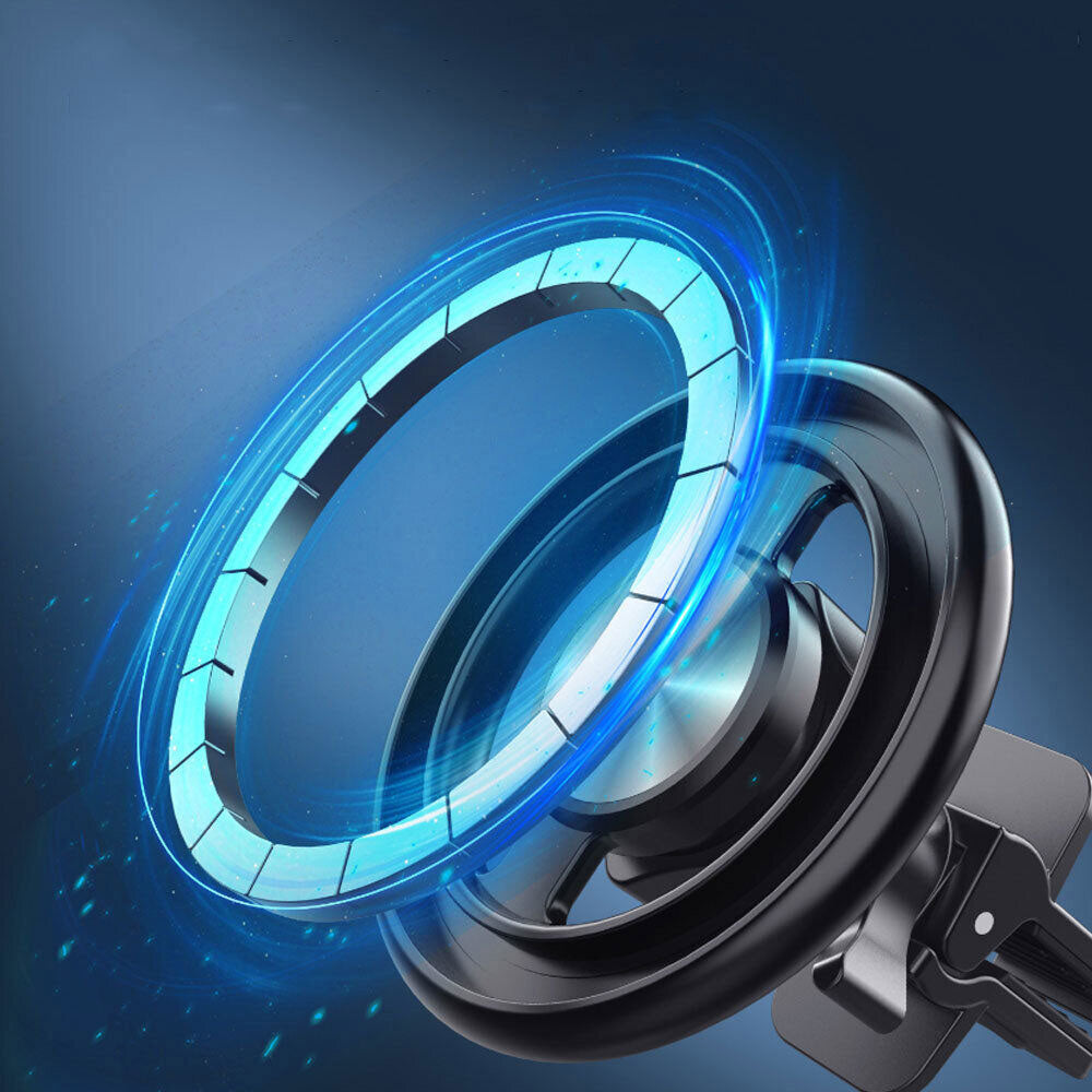 Car Mount , Strong Grip Swivel MagSafe Compatible Phone Holder Magnetic Air Vent - NWZ86 2190-6