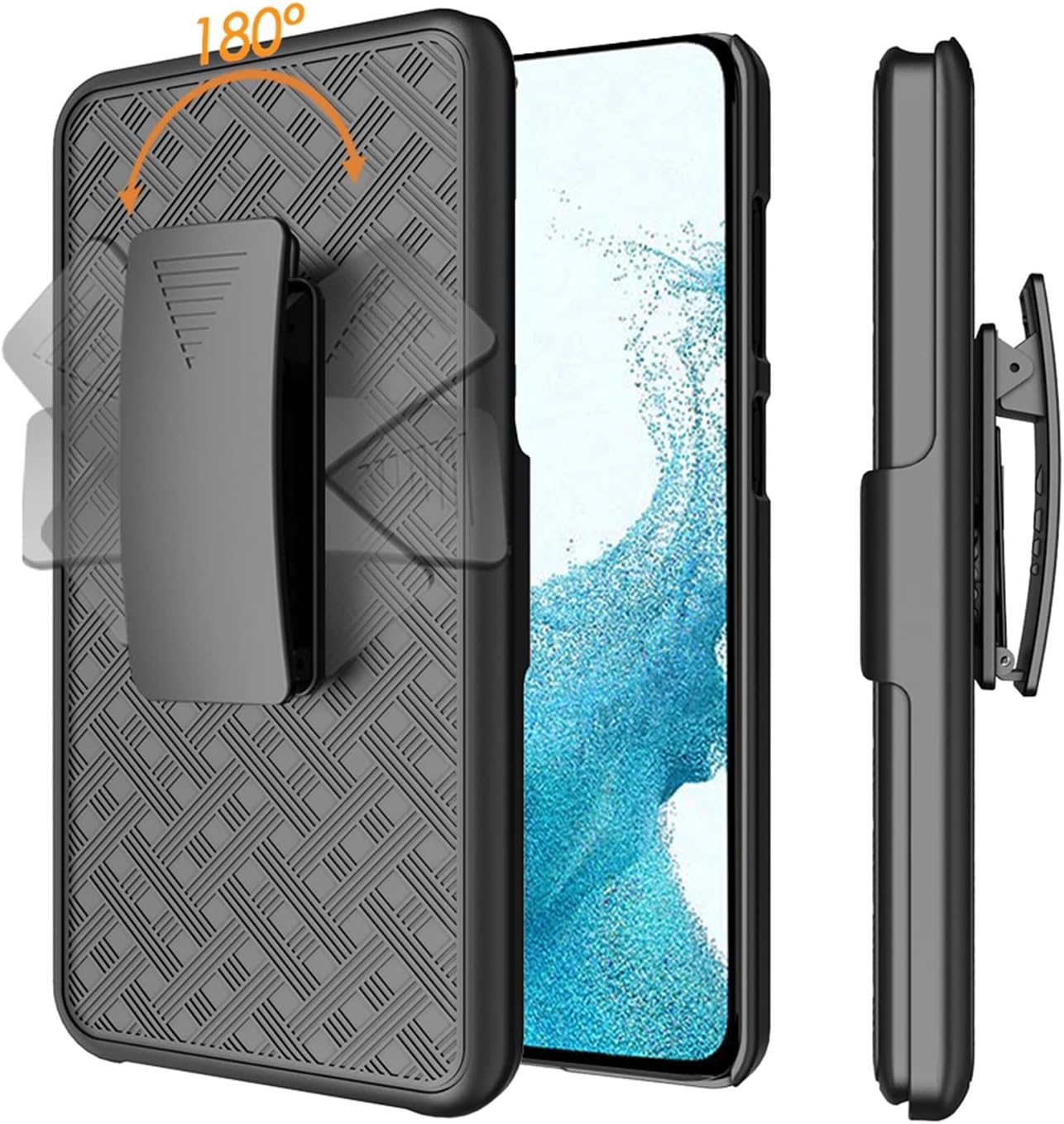 Case Belt Clip ,  Armor Kickstand Cover Swivel Holster  - NWB02 2080-3