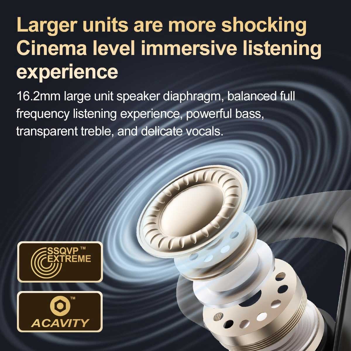 Wireless Earphone, Single Handsfree Open-Ear Headphone Boom Mic Ear-hook - NWF01 2250-5