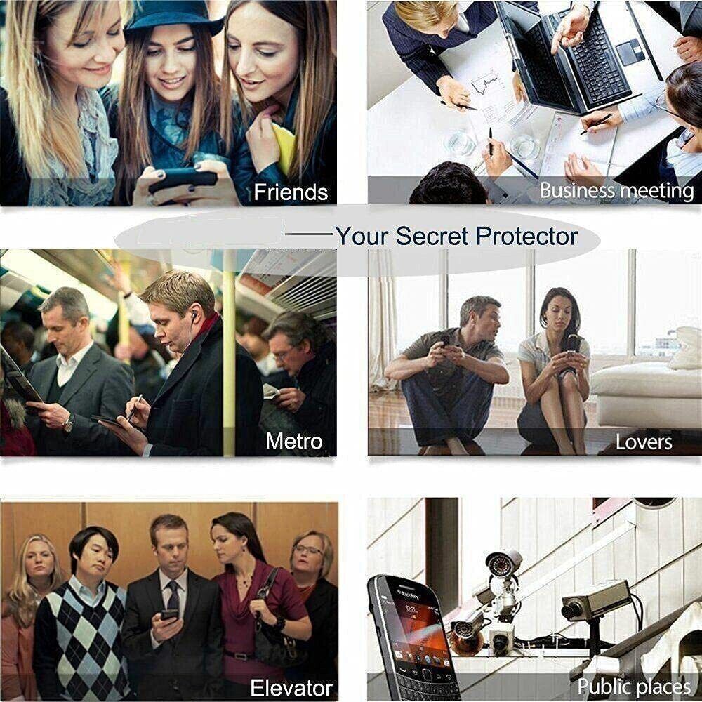 2 Pack Privacy Screen Protector, 3D Edge Anti-Peep Anti-Spy Anti-Glare TPU Film - NW2SP15 2161-4