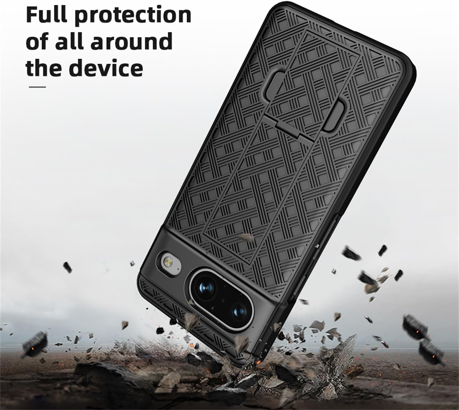 Case Belt Clip ,  Armor Kickstand Cover Swivel Holster  - NWF66 2022-6