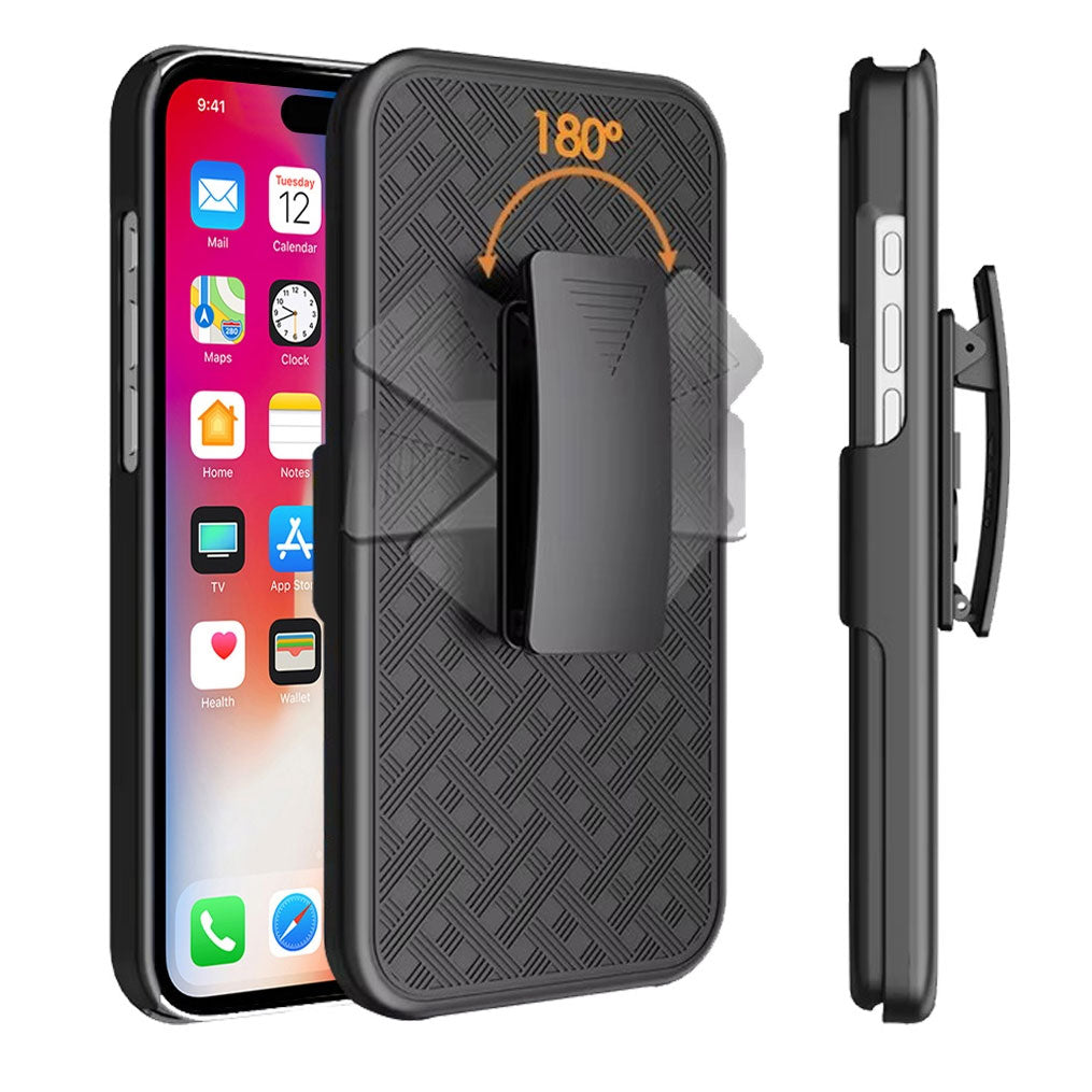 Case Belt Clip, Armor Kickstand Cover Swivel Holster - NWV87 2126-3