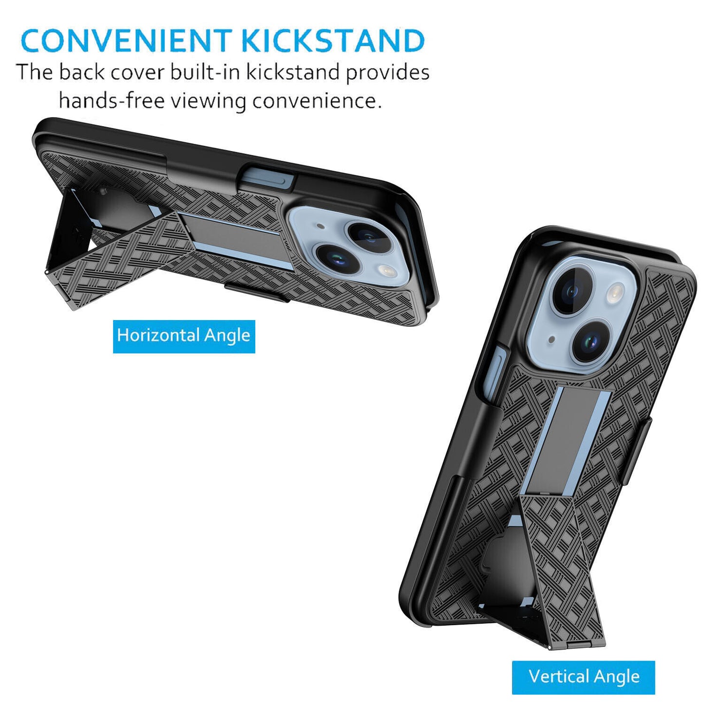 Case Belt Clip ,  Armor Kickstand Cover Swivel Holster  - NWZ74 2004-4