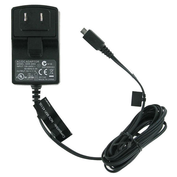 Home Wall Charger with USB-C Adapter, AC Plug Micro-USB to USB-C Adapter Type-C Power Adapter 6ft Long Cable - NWA53+USB-C 2136-7