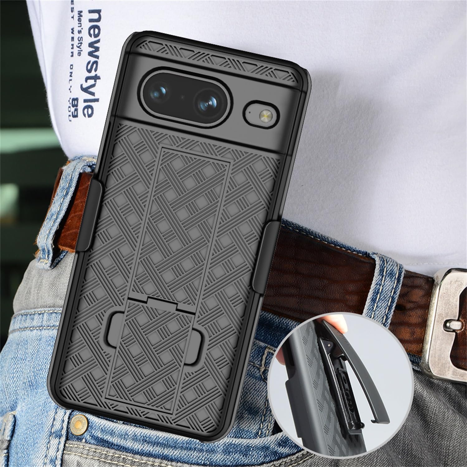 Case Belt Clip ,  Armor Kickstand Cover Swivel Holster  - NWF66 2022-5