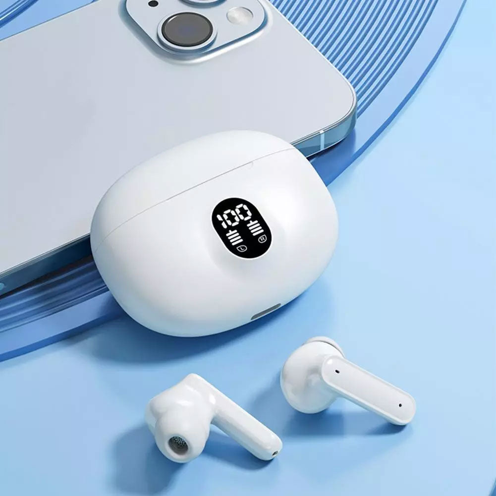 TWS Earphones , Headset True Stereo Headphones Earbuds Wireless - NWV64 2101-2