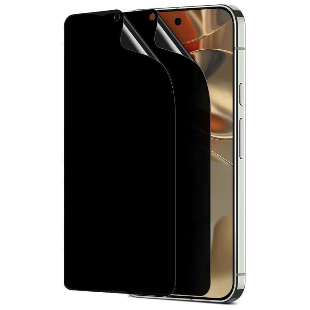 2 Pack Privacy Screen Protector, 3D Edge Anti-Peep Anti-Spy Fingerprint Works TPU Film - NW2SP12 2158-1