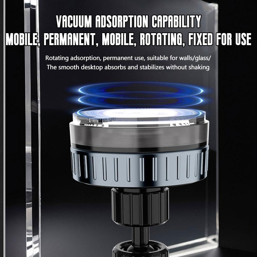 Magnetic Car Mount, Swivel MagSafe Compatible Vacuum For Dash Windshield Phone Holder - NWZ89 2191-3