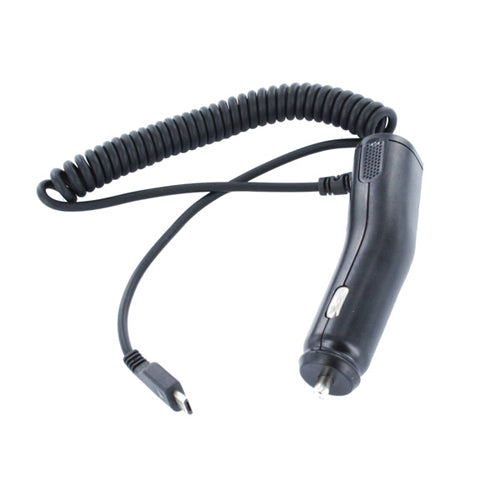 Car Charger, Adapter Power Cable Coiled Micro-USB - NWB22