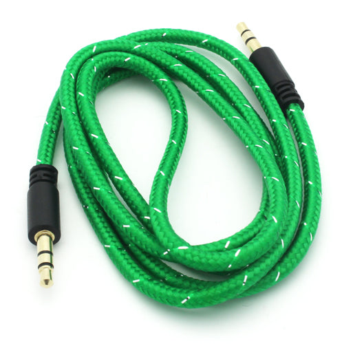 Aux Cable, Speaker Jack Wire Audio Cord Car Stereo Aux-in Adapter 3.5mm - NWB39
