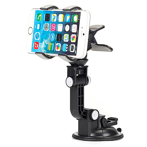 Car Mount, Swivel Cradle Holder Windshield Dash - NWJ05