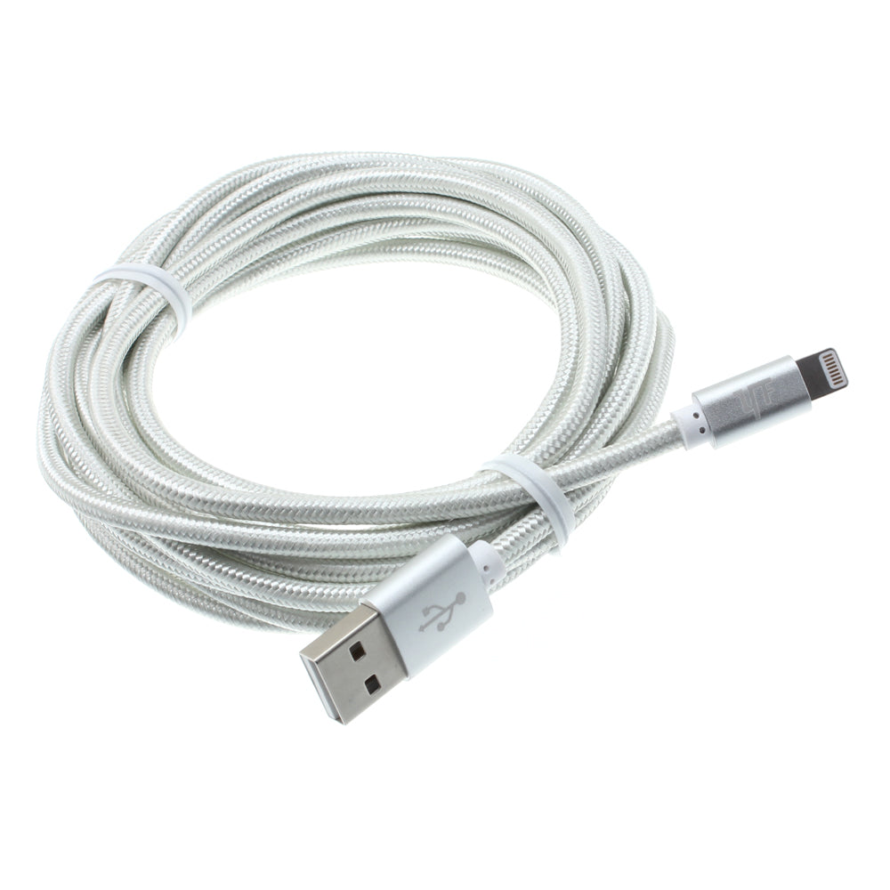 MFi USB Cable, Wire Power Charger Cord Certified 10ft - NWK75 877-1