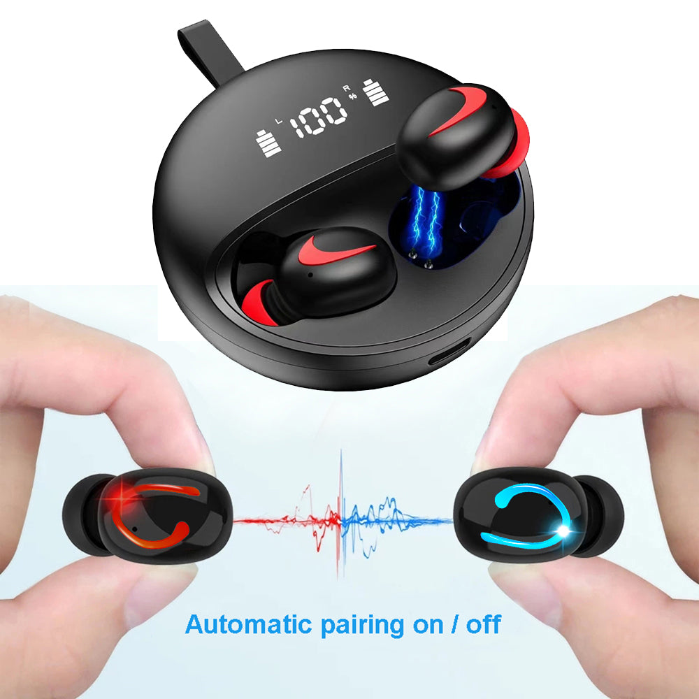 TWS Headphones, Headset True Wireless Stereo Earphones Earbuds Wireless - NWZ83