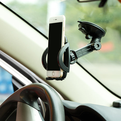 Car Mount, Rotating Cradle Holder Windshield Dash - NWD50