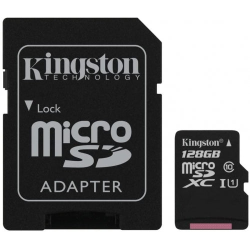 128GB Memory Card, MicroSDXC Class 10 MicroSD High Speed Kingston - NWV35