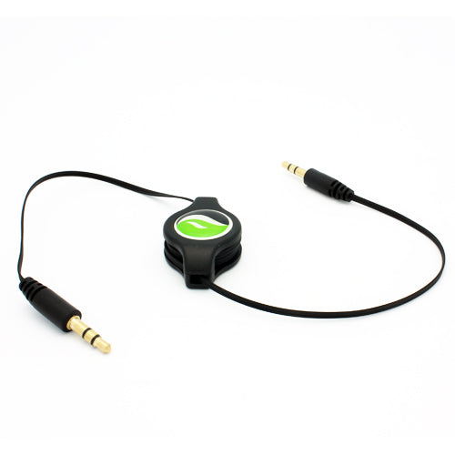Aux Cable, Audio Cord Car Stereo Aux-in Adapter 3.5mm Retractable - NWM93