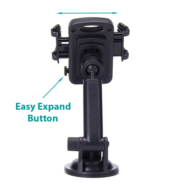 Car Mount, Cradle Telescopic Holder Windshield Dash - NWJ92
