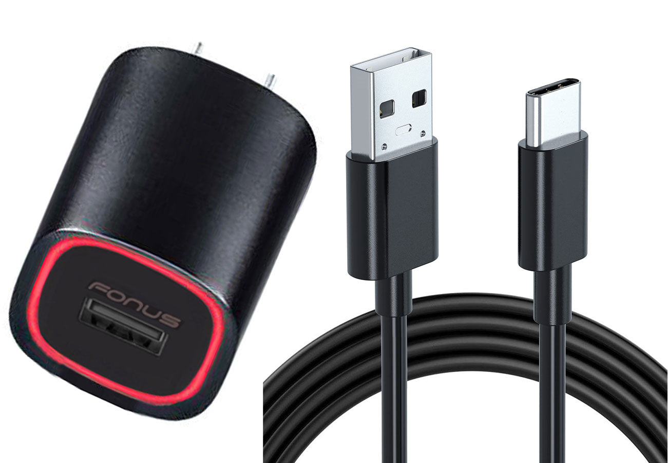 Home Charger, Adapter Power 6ft TYpe-C USB Cable Fast 18W - NWM94 977-1