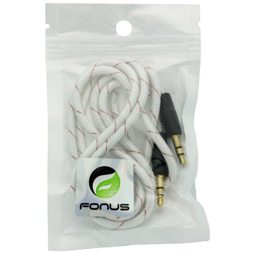 Aux Cable, Speaker Jack Wire Audio Cord Car Stereo Aux-in Adapter 3.5mm - NWP06