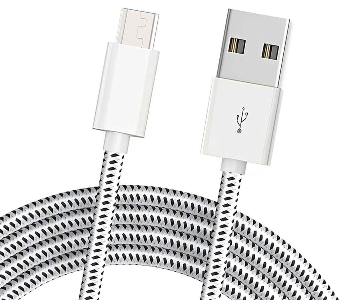 6ft USB Cable, Wire Power Cord Charger MicroUSB - NWF71 282-1