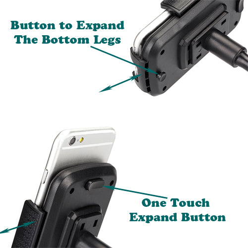 Car Mount, Gooseneck Dock Cradle Rotating Cup Holder - NWM20