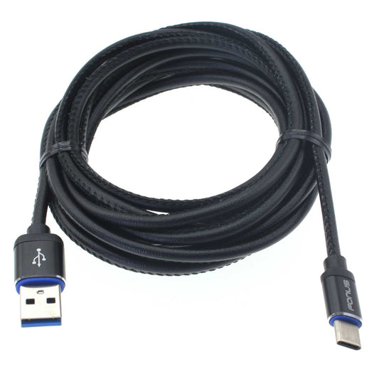 10ft USB Cable, Fast Charge Long USB-C Power Cord Type-C - NWL97